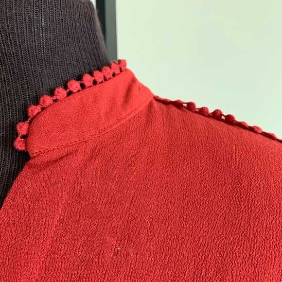 Hi-Low Tunic. (Rust) - Picture 8 of 9